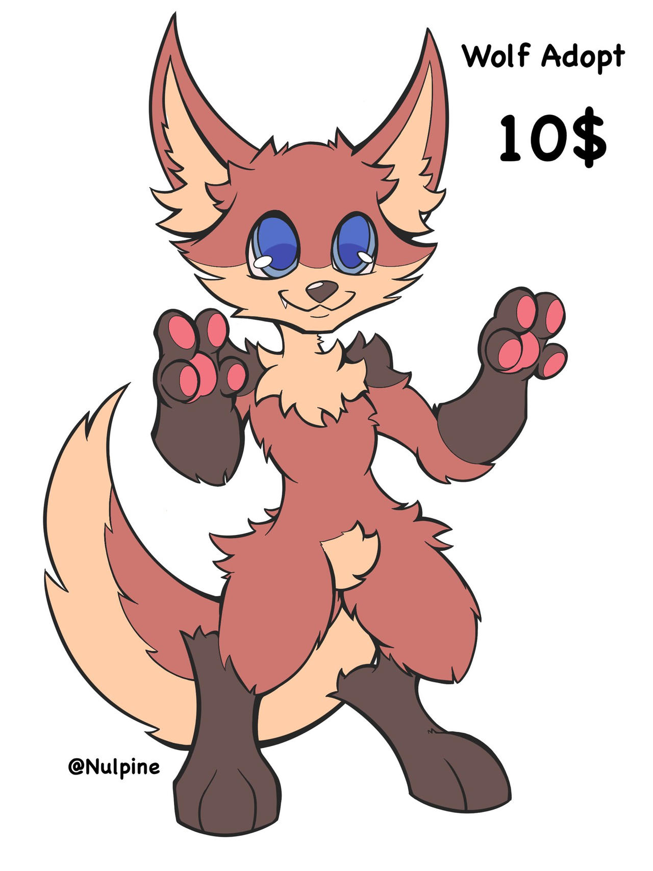 Wolf Adopt 10$ by Nullpine on DeviantArt
