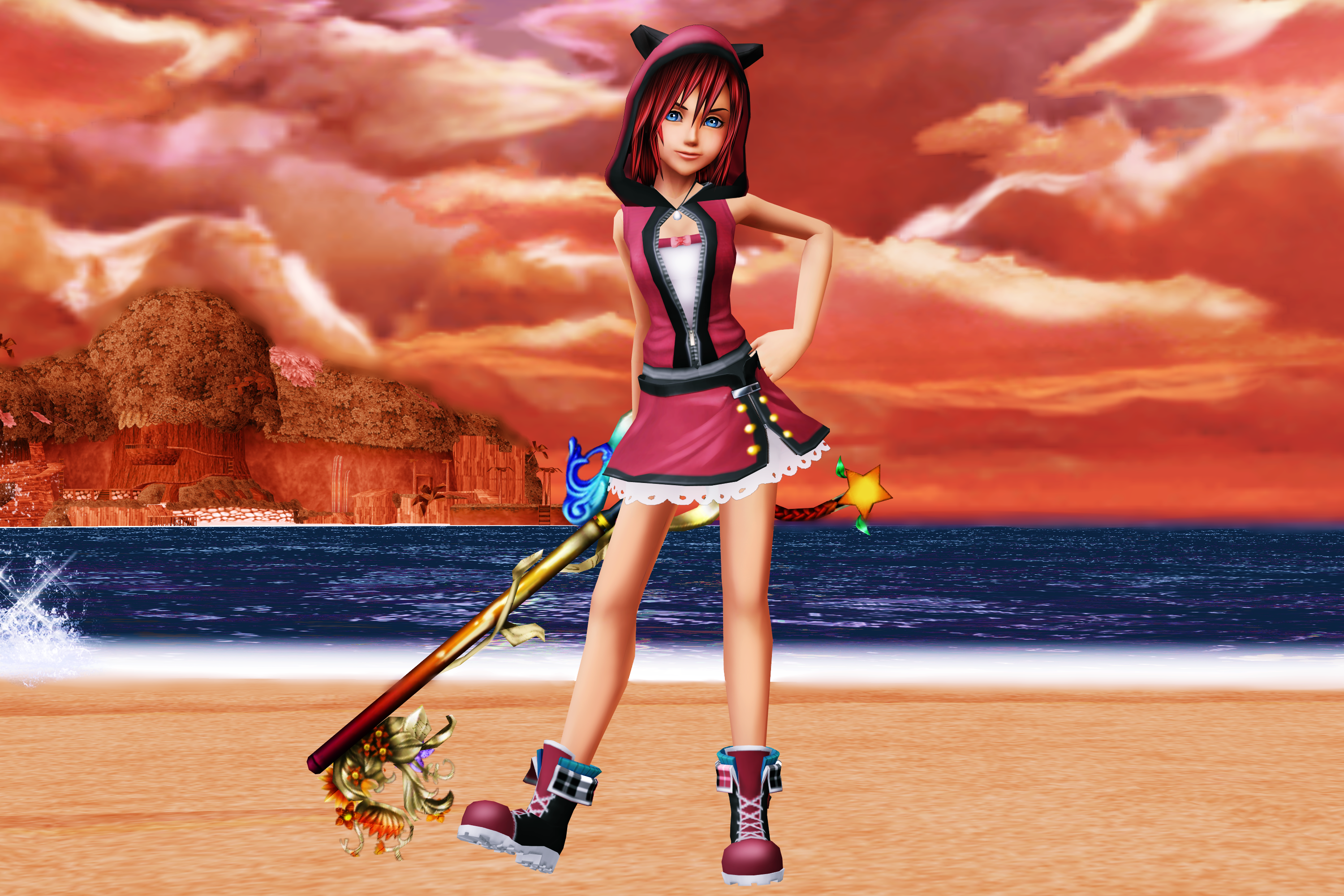 MMD Alt KH3 Kairi.