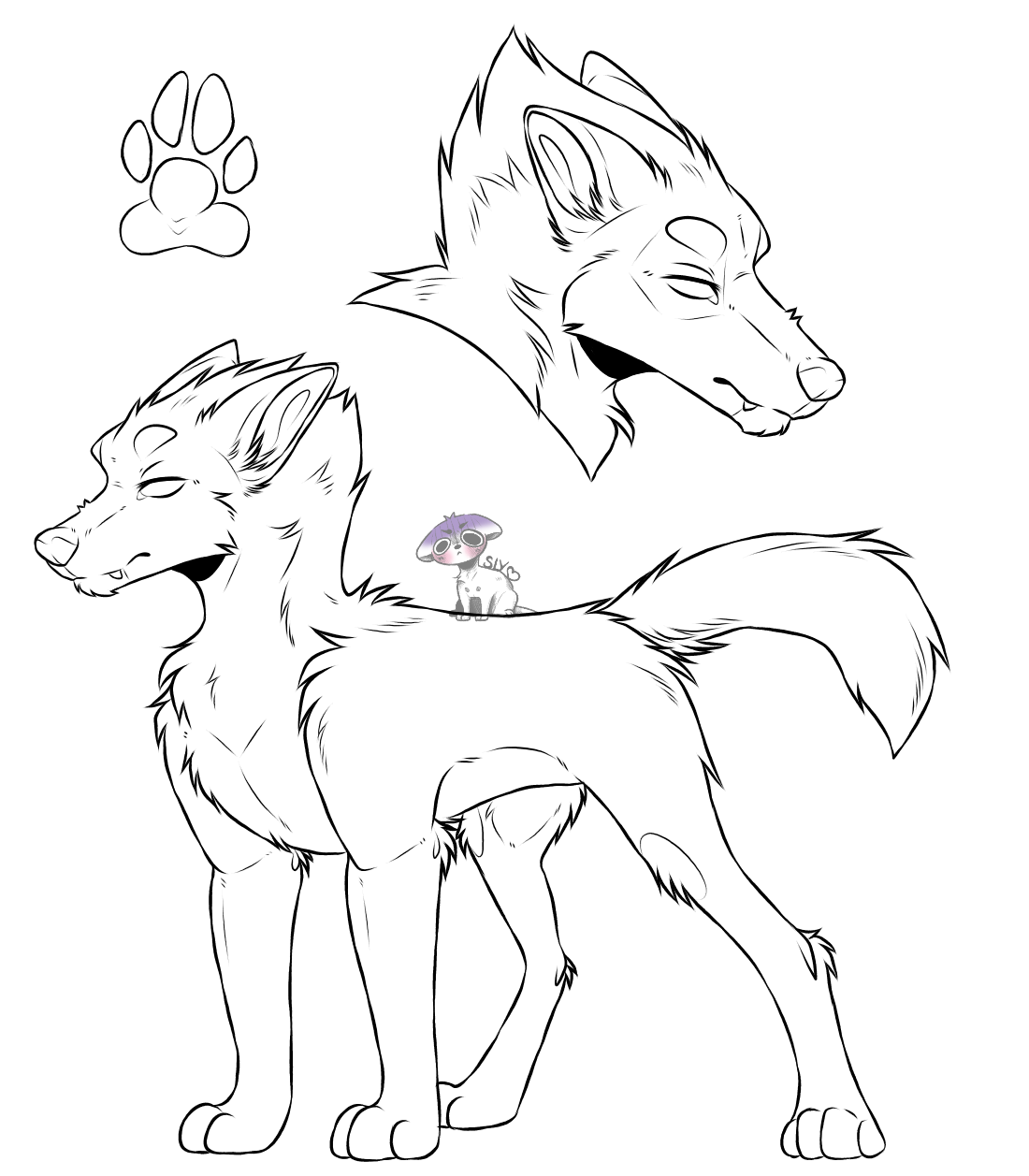 Hawk Ref Base Ref Base by SlyChimChim on DeviantArt