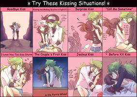 Try These Kissing Situations!