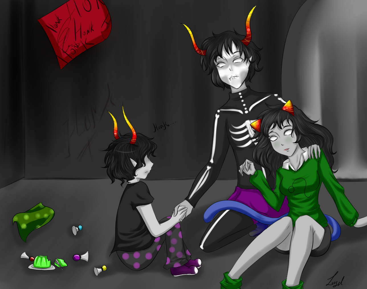 gamzee, kurloz and meulin