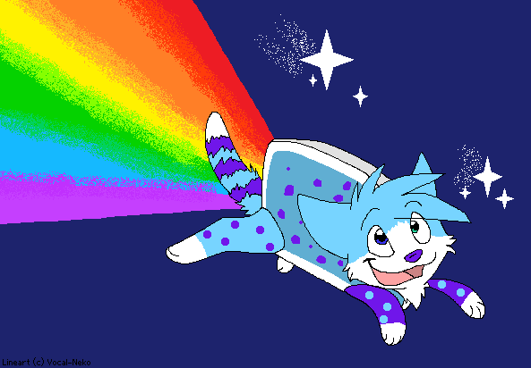 Nyan Splasheh (Fan Art for SplashKittyArtist)