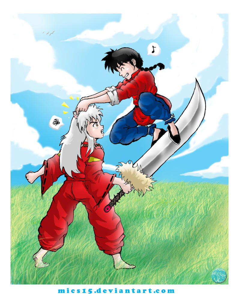 Inuyasha meets Ranma by mics15 on DeviantArt