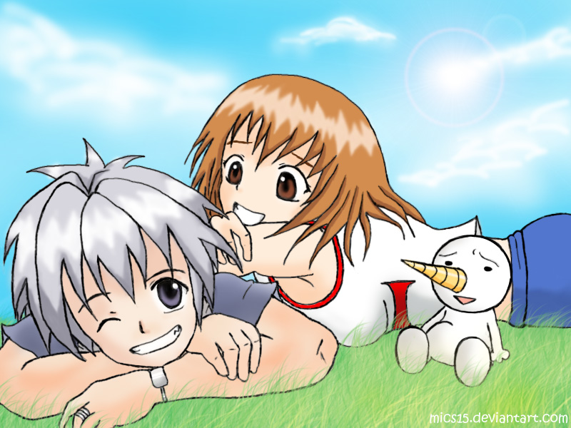 Haru, Elie and Plue