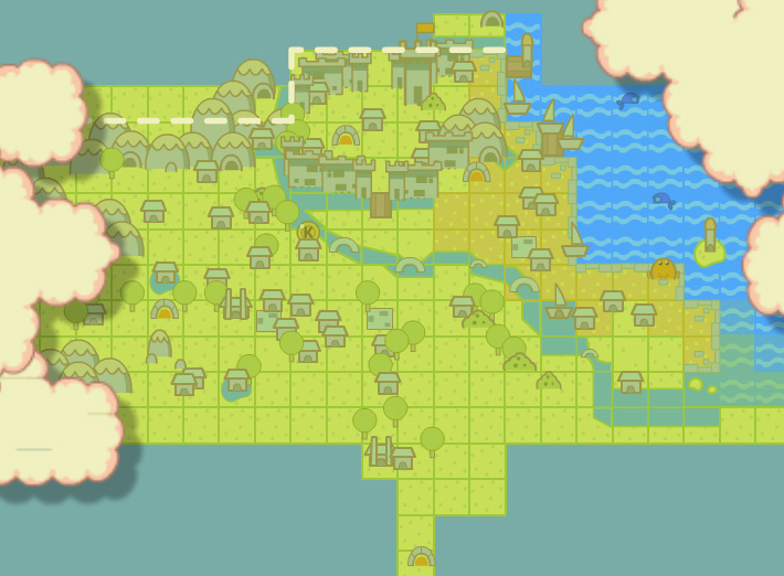 DOFUS World map Amakna North