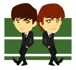 Lennon-McCartney by thehobosapien