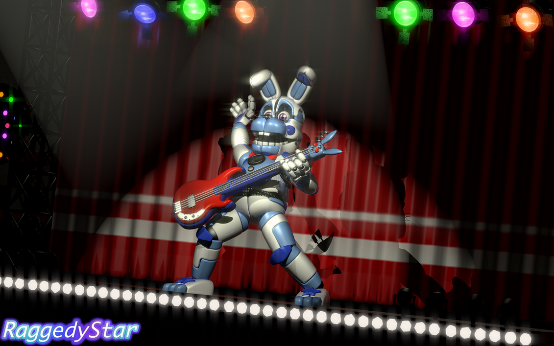 Rabbit Rockstar by RaggedyStar on DeviantArt