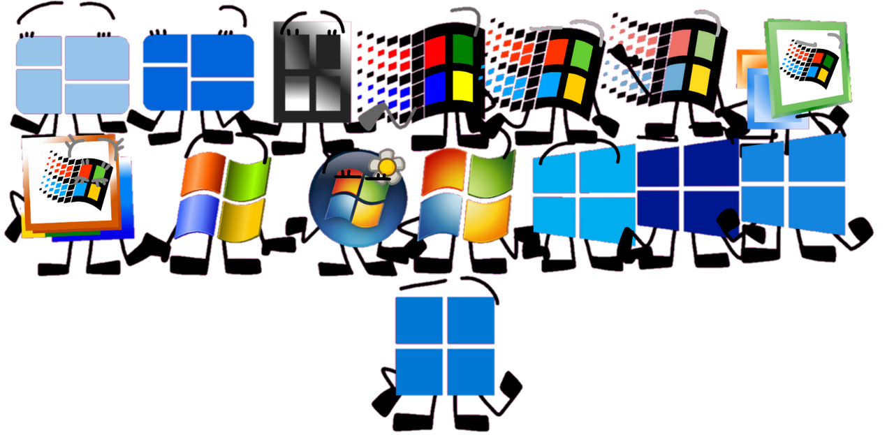 TEAM OBJECT WINDOWS NEW SHOW by EVELYNVISTAYT on DeviantArt