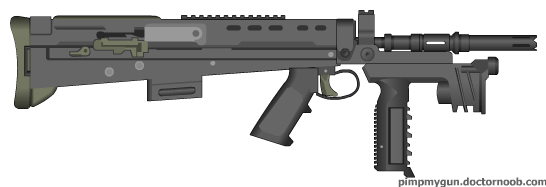 L21 Prototype Combat Rifle.