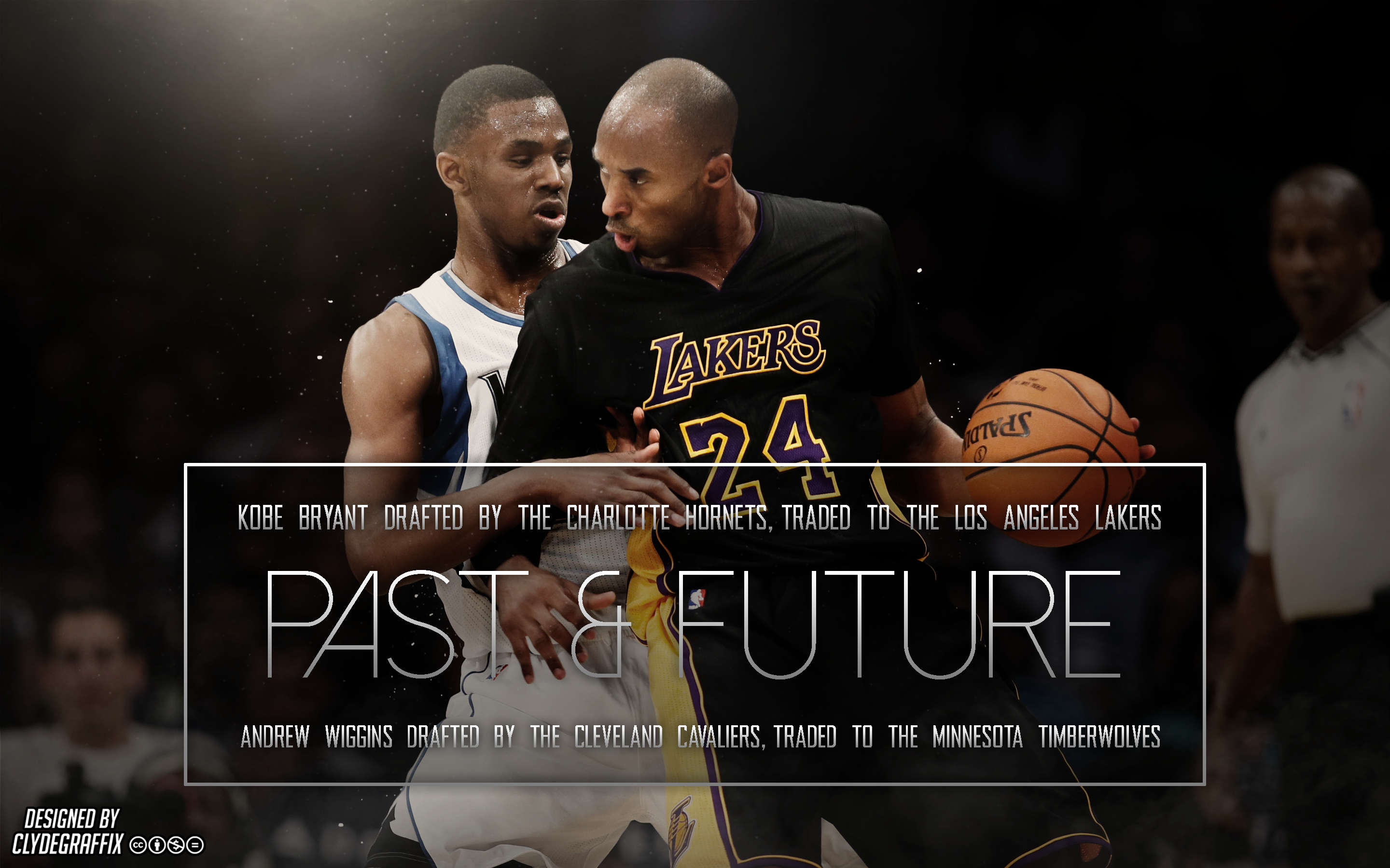 Kobe Bryant and Andrew Wiggins | Wallpaper