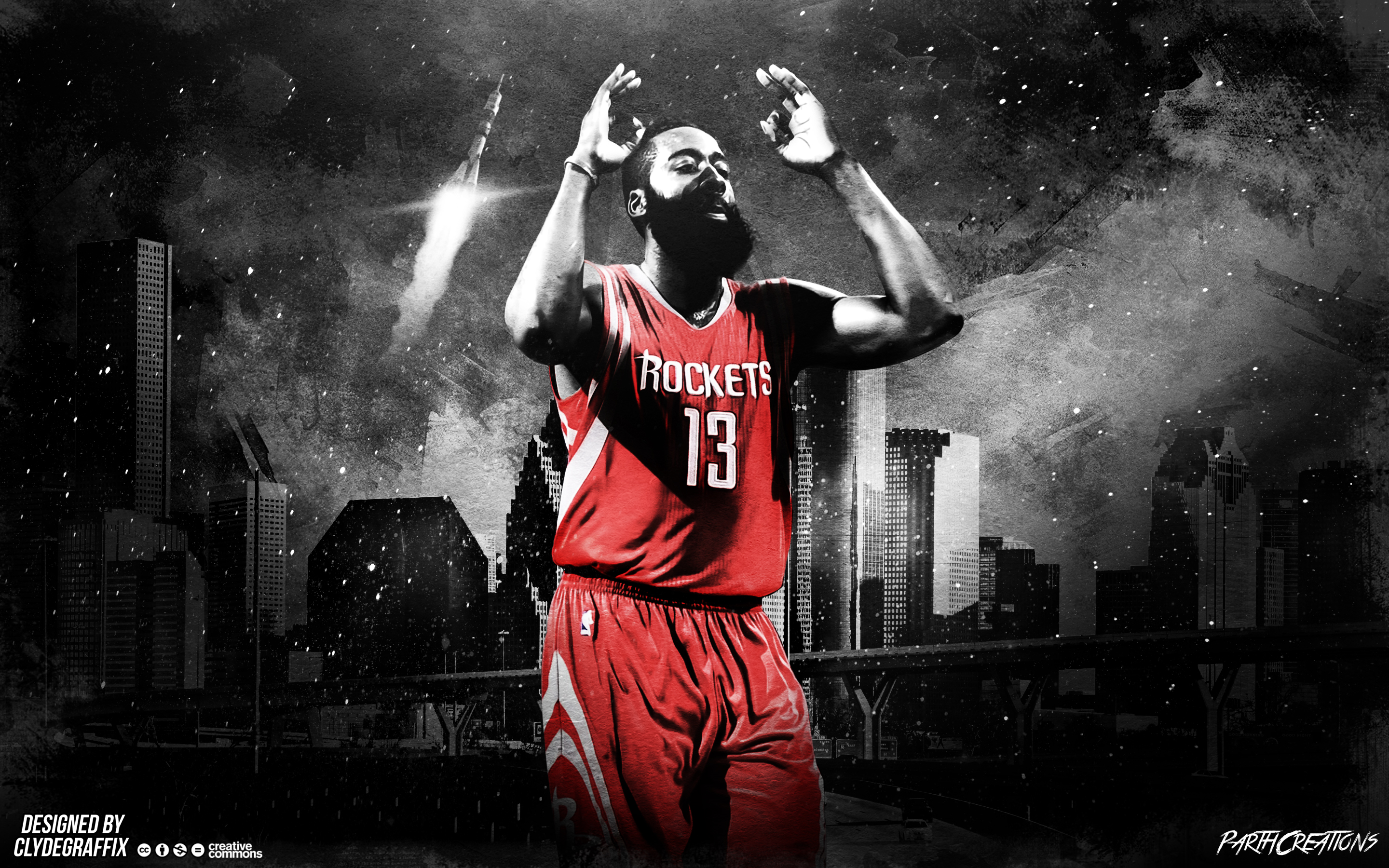 James Harden | Houston Hero | Wallpaper v2