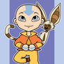 Aang Chibi - ACEO