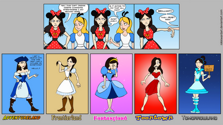 Alice vs. ALICE - A Dress for All Locations