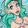 Mermaid Sketch Card