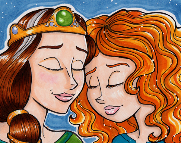 Elinor and Merida