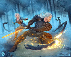 Netflix The Witcher Fan Art