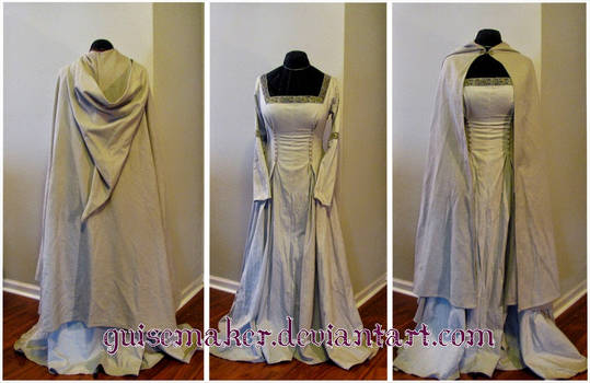 Shield Maiden Dress and Cloak