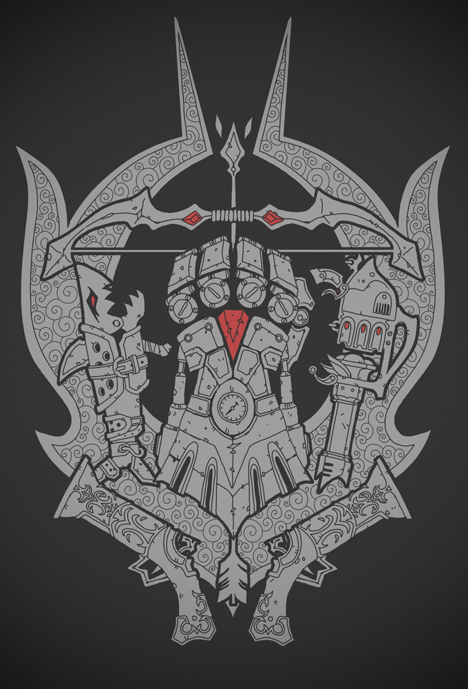 League of Legends Crest Tshirt Design