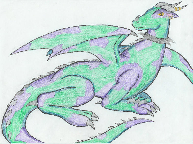 Razor Dragon coloured by RaptorCee on DeviantArt
