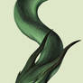 green dragon head