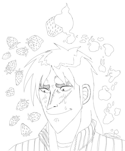 Kaiji and the lost strawberry