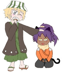 Urahara And yoruichi.