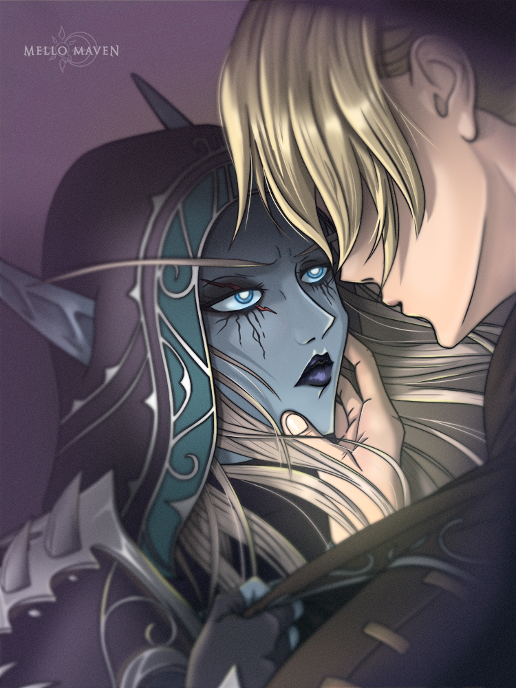 Anduin Devos Anduin Sylvanas SHL by MELL0 on DeviantArt