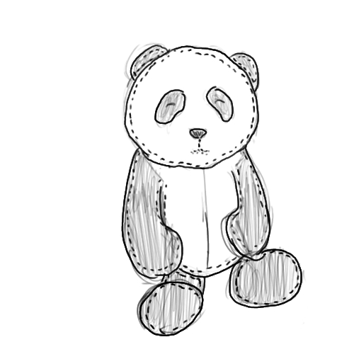 panda plushy