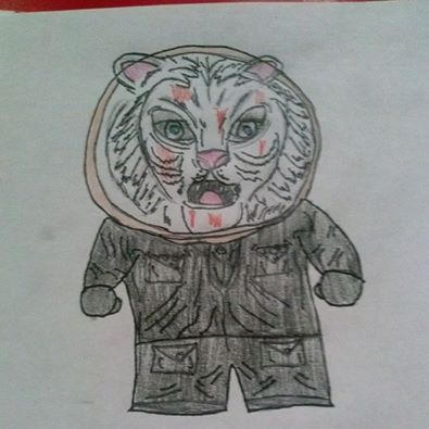 Wolf mask killer (You're Next) by Serialkillerdrawings on DeviantArt