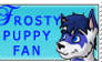 Frostypuppy Fan stamp