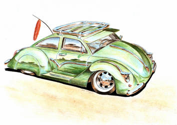 VW Beetle - The Green Piece