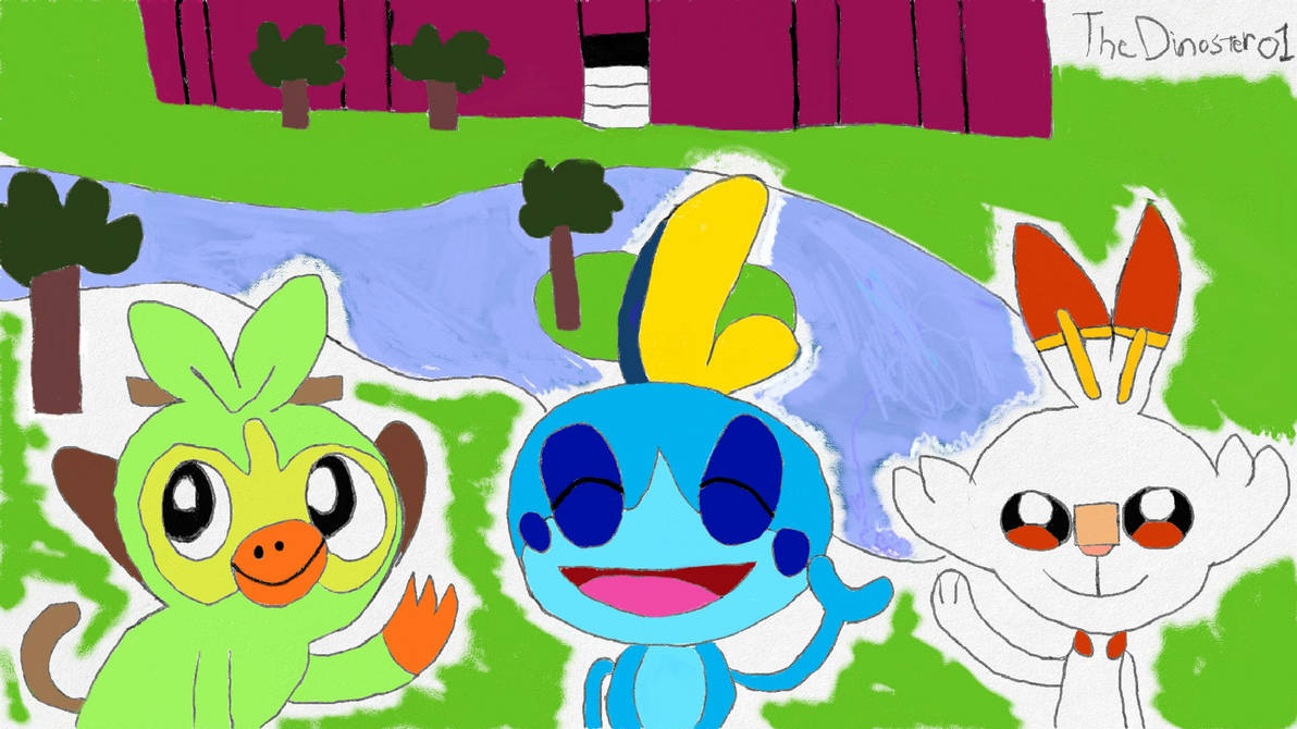 Galar Shellbert Farewell from the Galar trio by TheDinoster01 on DeviantArt
