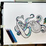 Octopus Abstract. W.I.P. #2