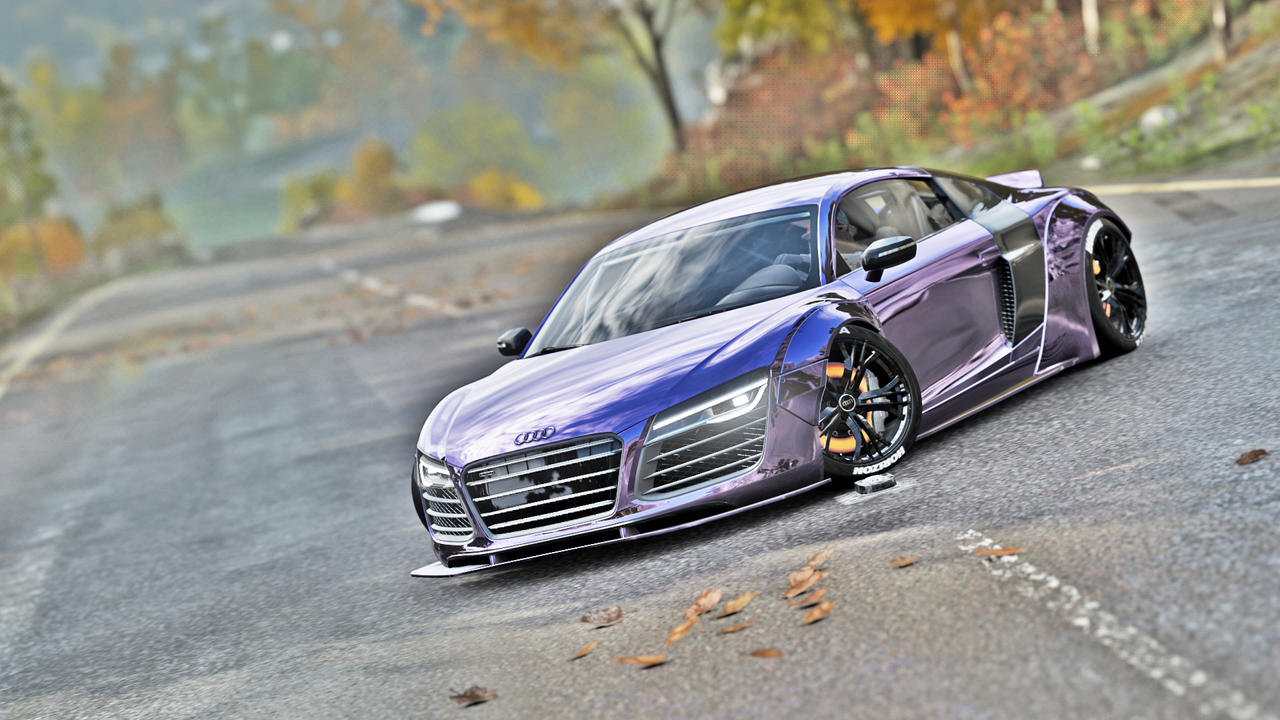 Cool Coloured R8 Purple R8 2 by HachuPichu on DeviantArt