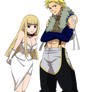 Commission : Sting and Larissa from Fairytail