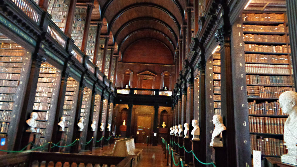 Trinity Library Modern Trinity College Library by woodsman2b on DeviantArt