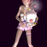 Serah Farron and Mog - Happy Fun Times - 07