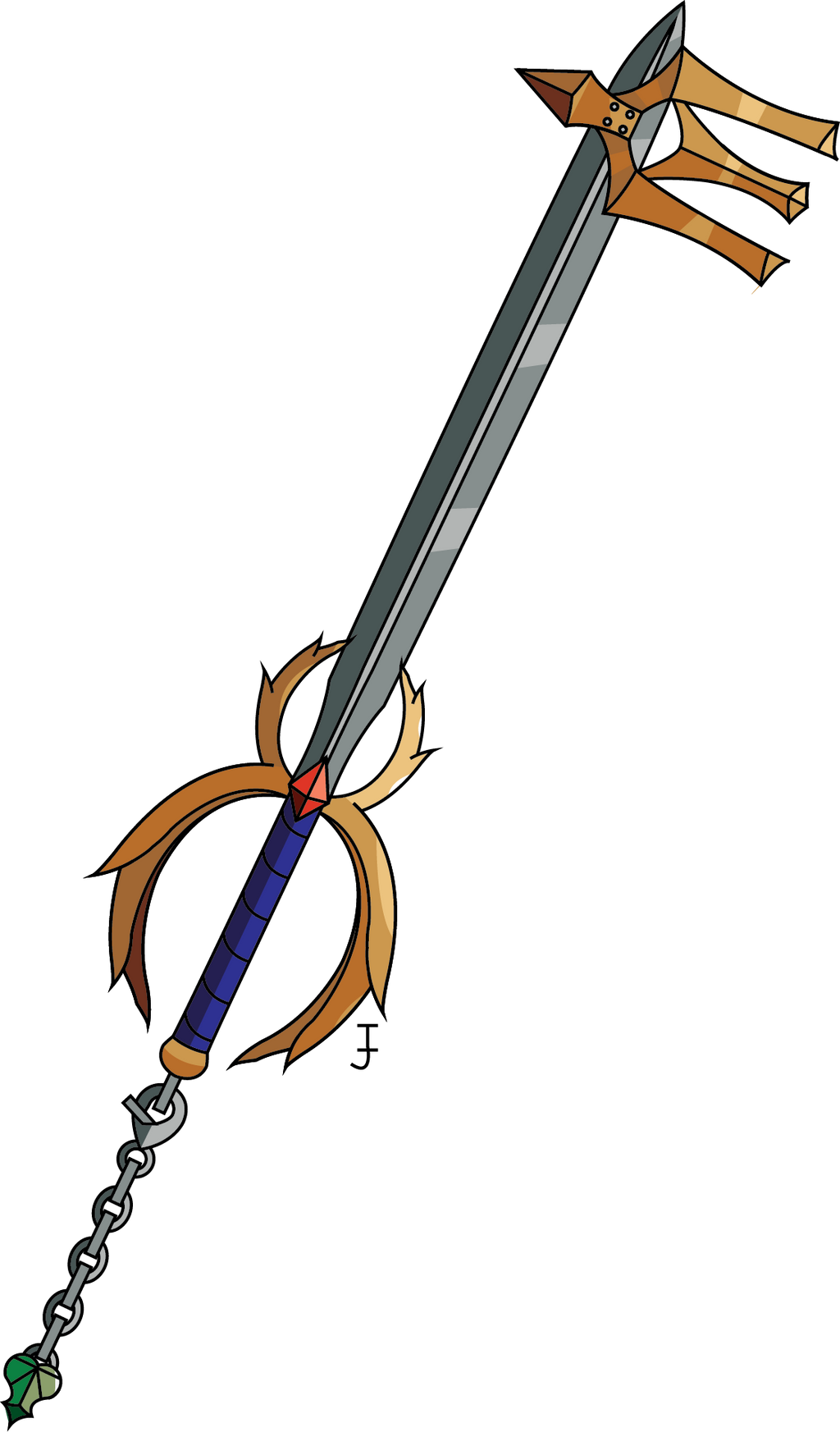 Custom Keyblade by funnyman2416 on DeviantArt