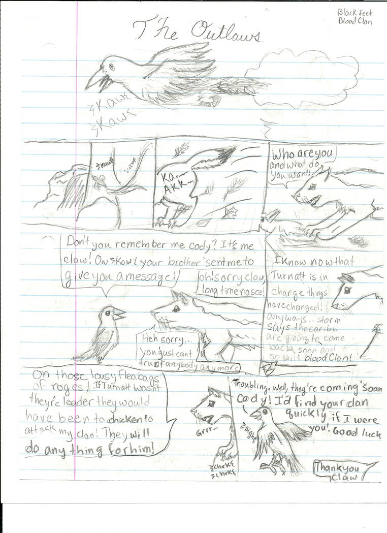 Outlaws Writing Outlaws - Page 1 by unomomentodude on DeviantArt