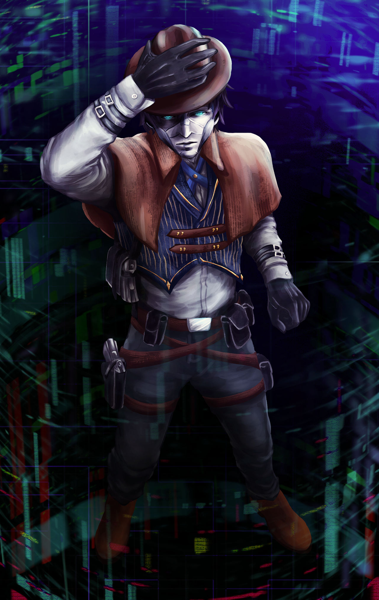 Digital Spectre by KaydaKayks on DeviantArt