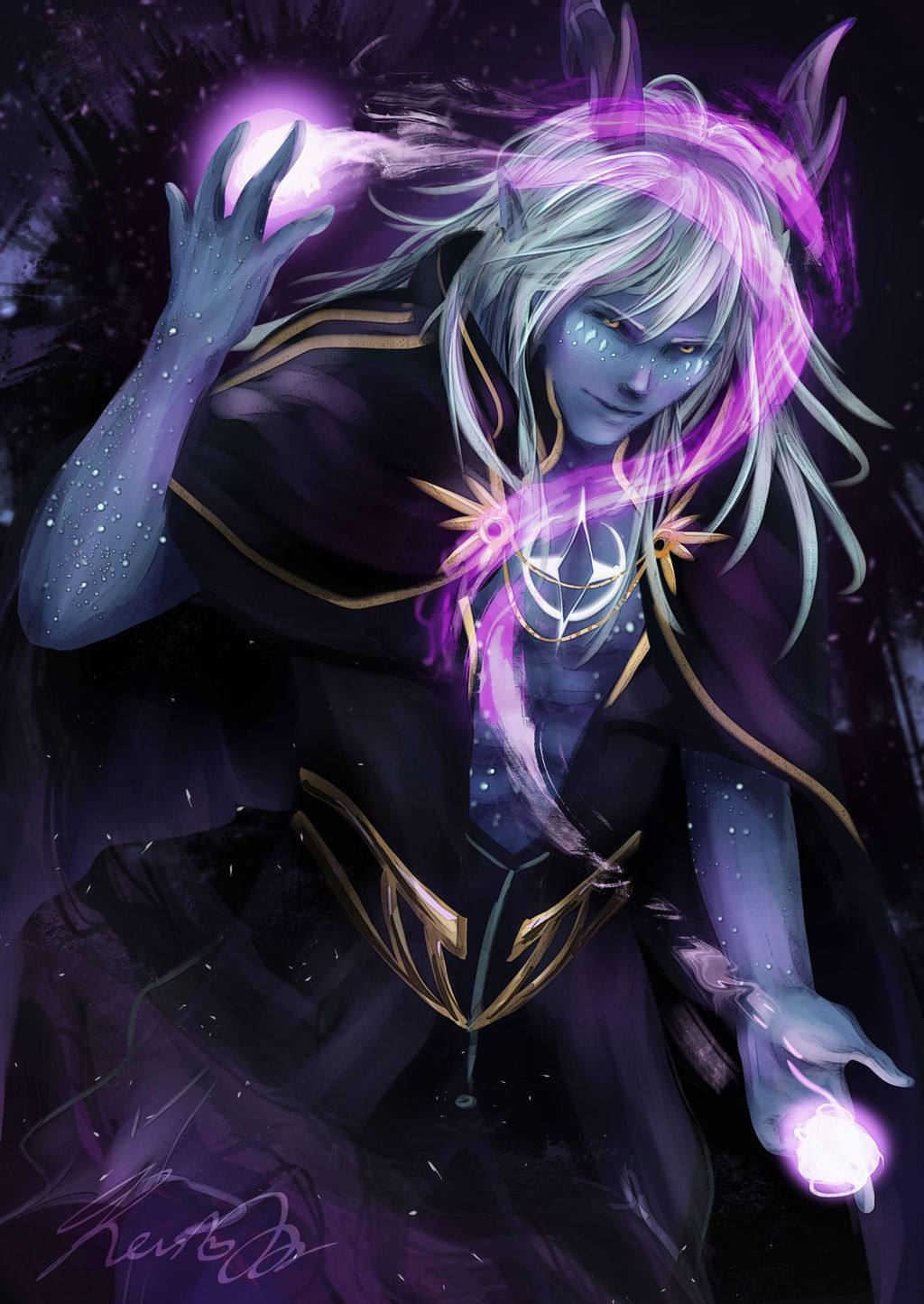 The Dragon Prince Aaravos By KaydaKayks On DeviantArt the-dragon-prince-aaravos-by-kaydakayks-on-deviantart