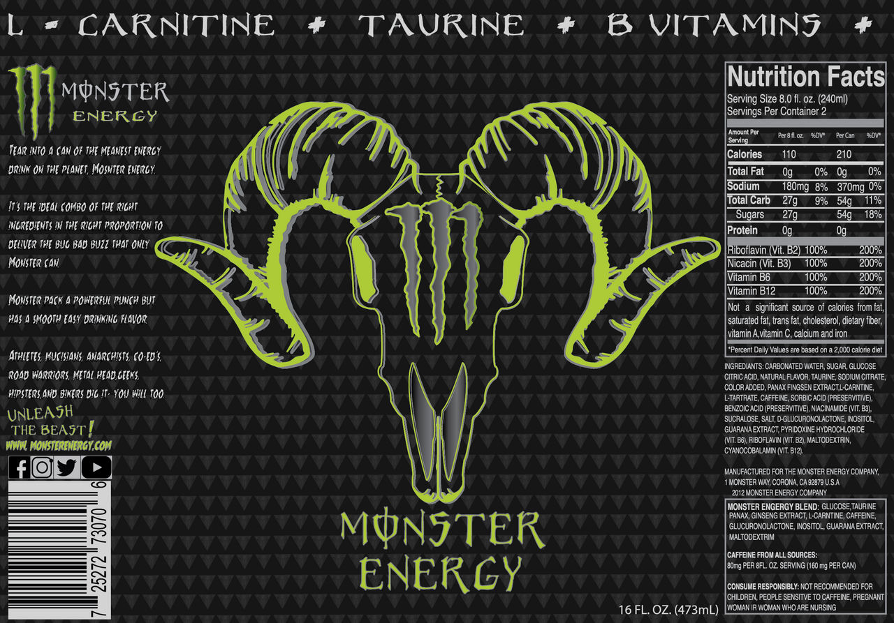 Monster Label Remake Illustration project by OrangeyEmpress on DeviantArt