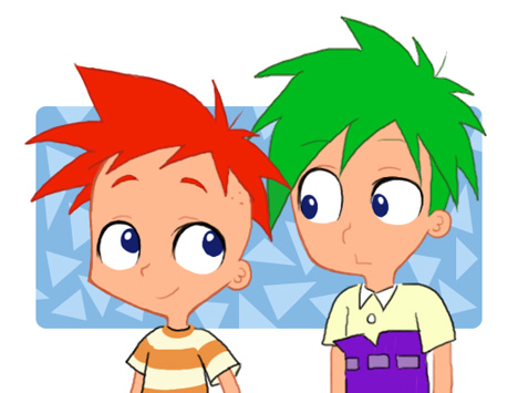 phineas and ferb in my style