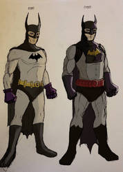 1985 - 1995 Batsuit Design 