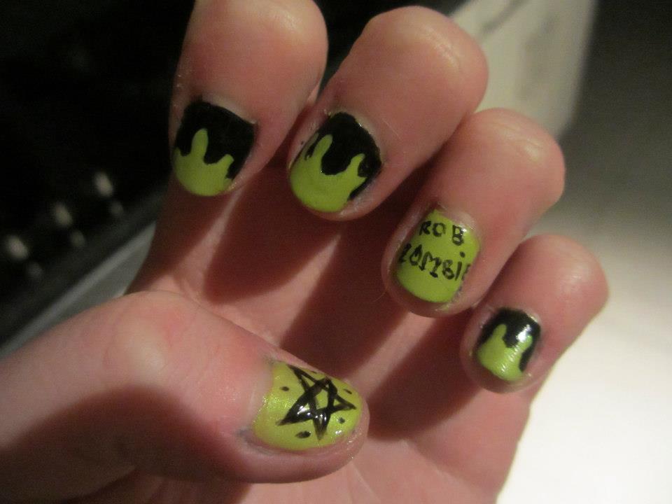 Rob Zombie Nailart