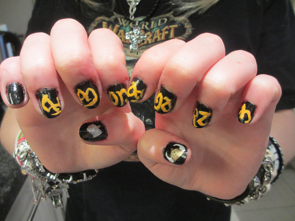 Amon Amarth Nail Art