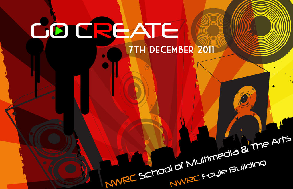 Go Create Poster_1 by AdamBrownART on DeviantArt