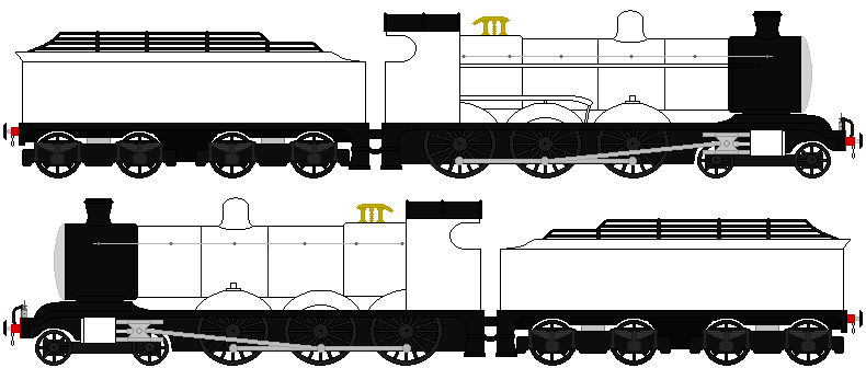 Engine Base #24 Manson GSWR Class 381 by Austintheredsteam on DeviantArt
