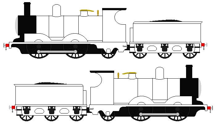nakoming rollen doneren Engine Base #44 LSWR A12 Class 0-4-2 Locomotive by Austintheredsteam on  DeviantArt
