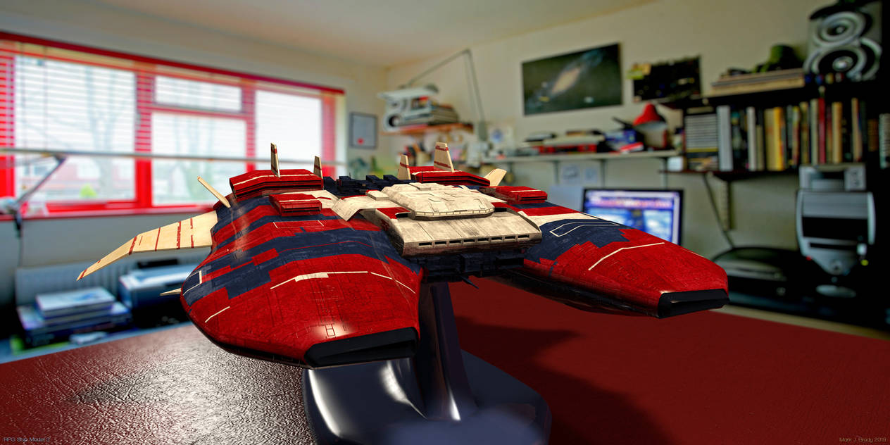 RPG Ship Model 3 By MarkJayBee On DeviantArt